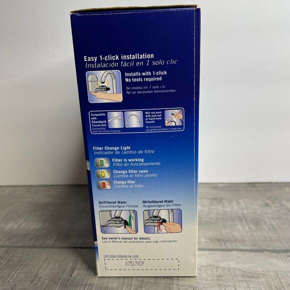 NIB PUR Classic White Max Ion Water Faucet Purifier Filtration System FM-3333B - Picture 5 of 9